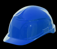 Защитная каска с храповиком синяя