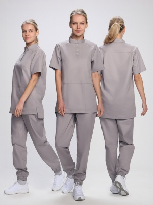 Костюм женский MedLine Ева (тк.Смесовая,145), св.серый