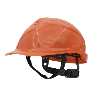 Желтая строительная каска