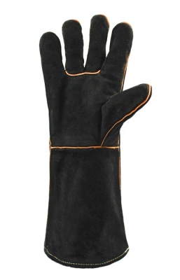 W116K Краги чёрные с кевларовой нитью удлинённые