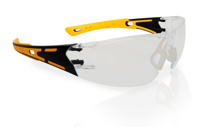 Очки защитные открытые Компаньон (прозрачные) Очки поликарбонатные с комбинированными дужками (АБС+ТЭП)