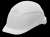 Белая строительная каска