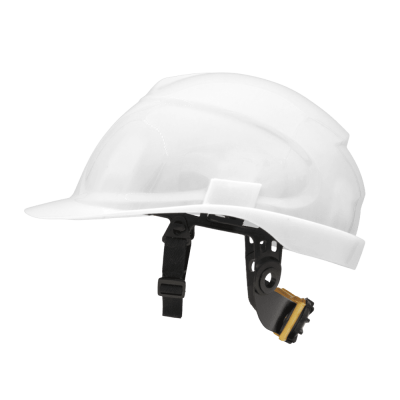 Защитная каска с храповиком зеленая