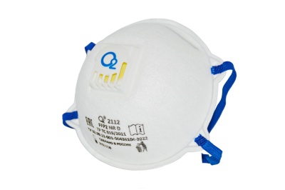 Респиратор О2 2112 FFP2 NR D с клапаном 