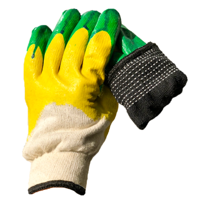 Перчатки с двойным латексным обливом утепленные  : -
