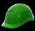 Защитная каска с храповиком зеленая