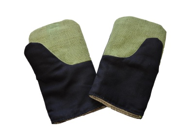 Рукавицы х/б с брезент. наладонником ватин