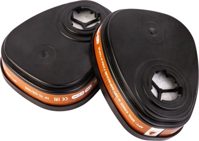 6510 Фильтр противогазовый Jeta Safety для защиты от органических газов и паров класса А1, в упаковке 2 шт