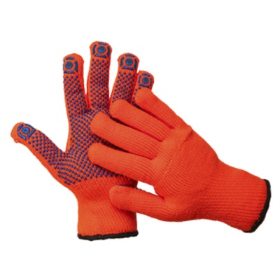 Перчатки утепленные "Акриловые" с ПВХ