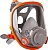 5950 Полнолицевая маска Jeta Safety промышленная, в комплекте защитная пленка