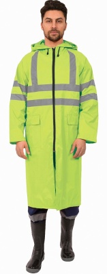 Плащ влагозащитный нейлоновый с СОП неон